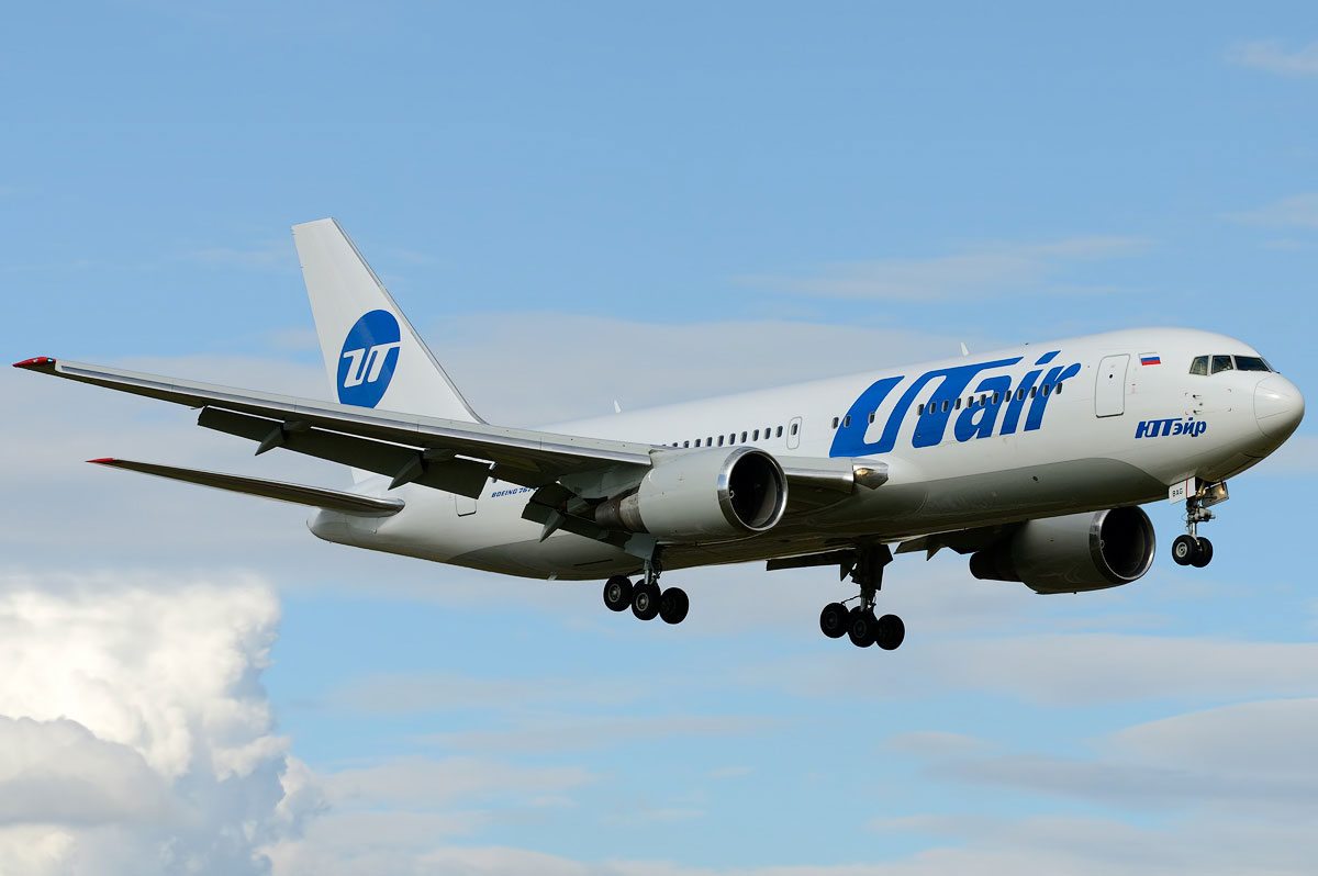  АВИАКОМПАНИЯ UTAIR НАЧАЛА ГРУЗОВЫЕ ПЕРЕВОЗКИ НА САМОЛЕТАХ BOEING 767